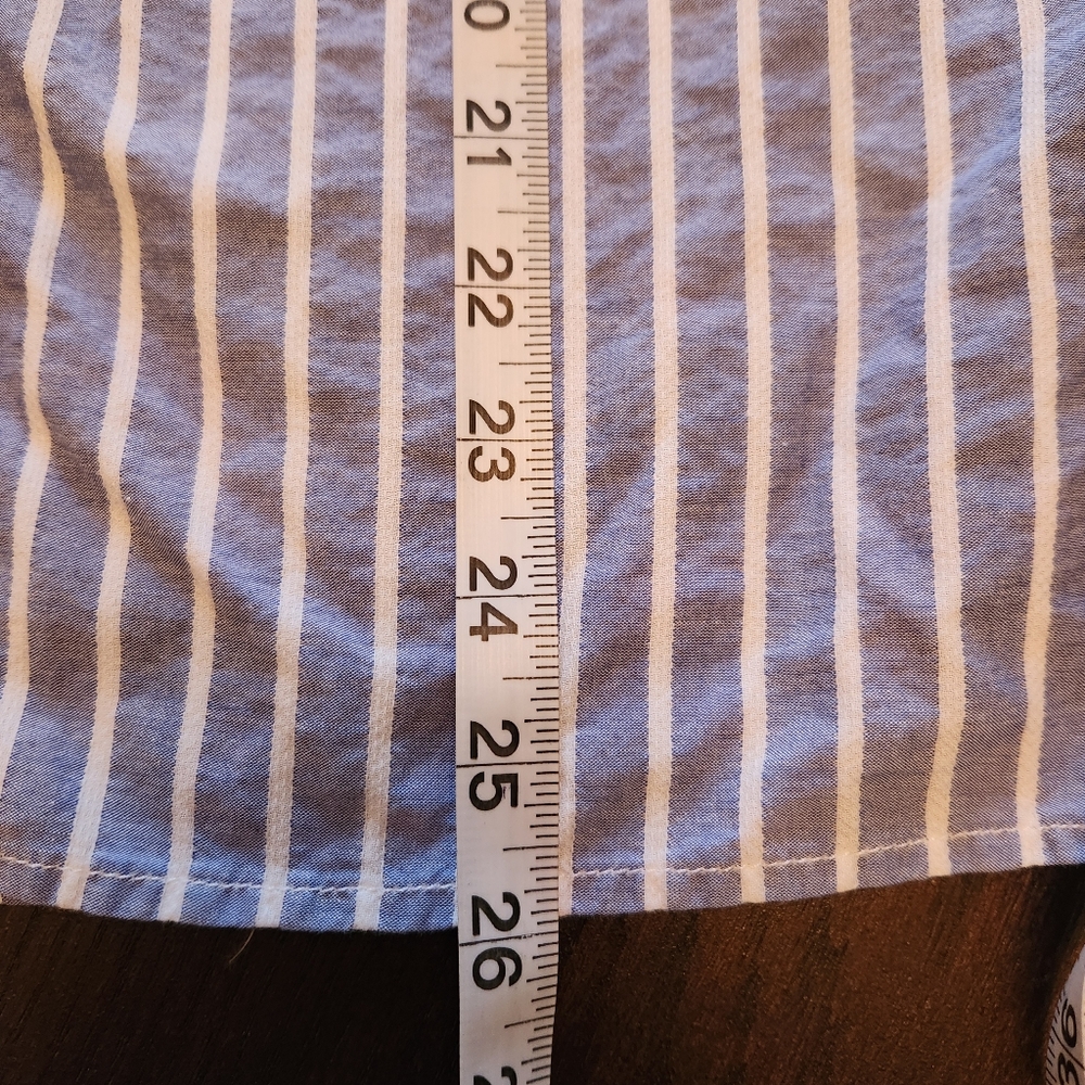 Blue Striped Women's Shirt - Picture 11 of 11